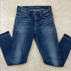 Citizens of Humanity Rocket Crop High Rise Skinny Jeans Women’s Sz 27